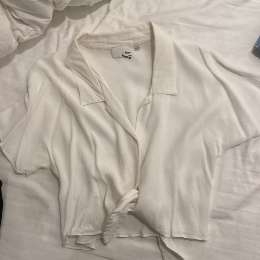 Wilfred white short sleeve top